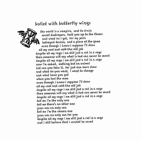 smashing pumkins lyrics|The Smashing Pumpkins – Bullet with Butterfly Wings Lyrics.